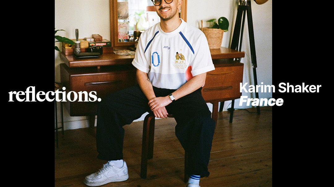 ART OF Reflections. Karim representing France. Short film series for the World Cup. Football, national identity, belonging and culture.