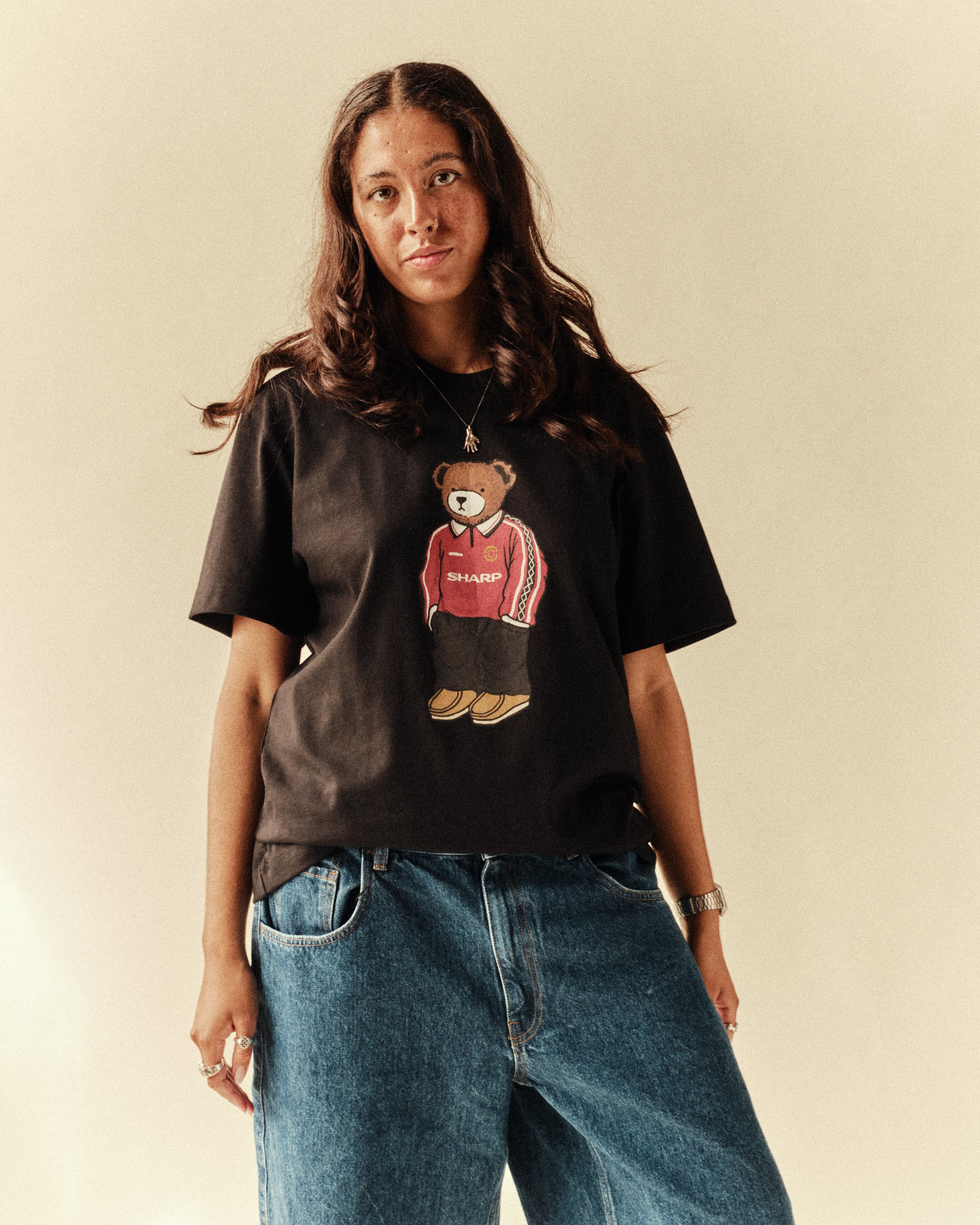 ART OF United Home Pickles Tee | MUFC Black Graphic Football T-shirt