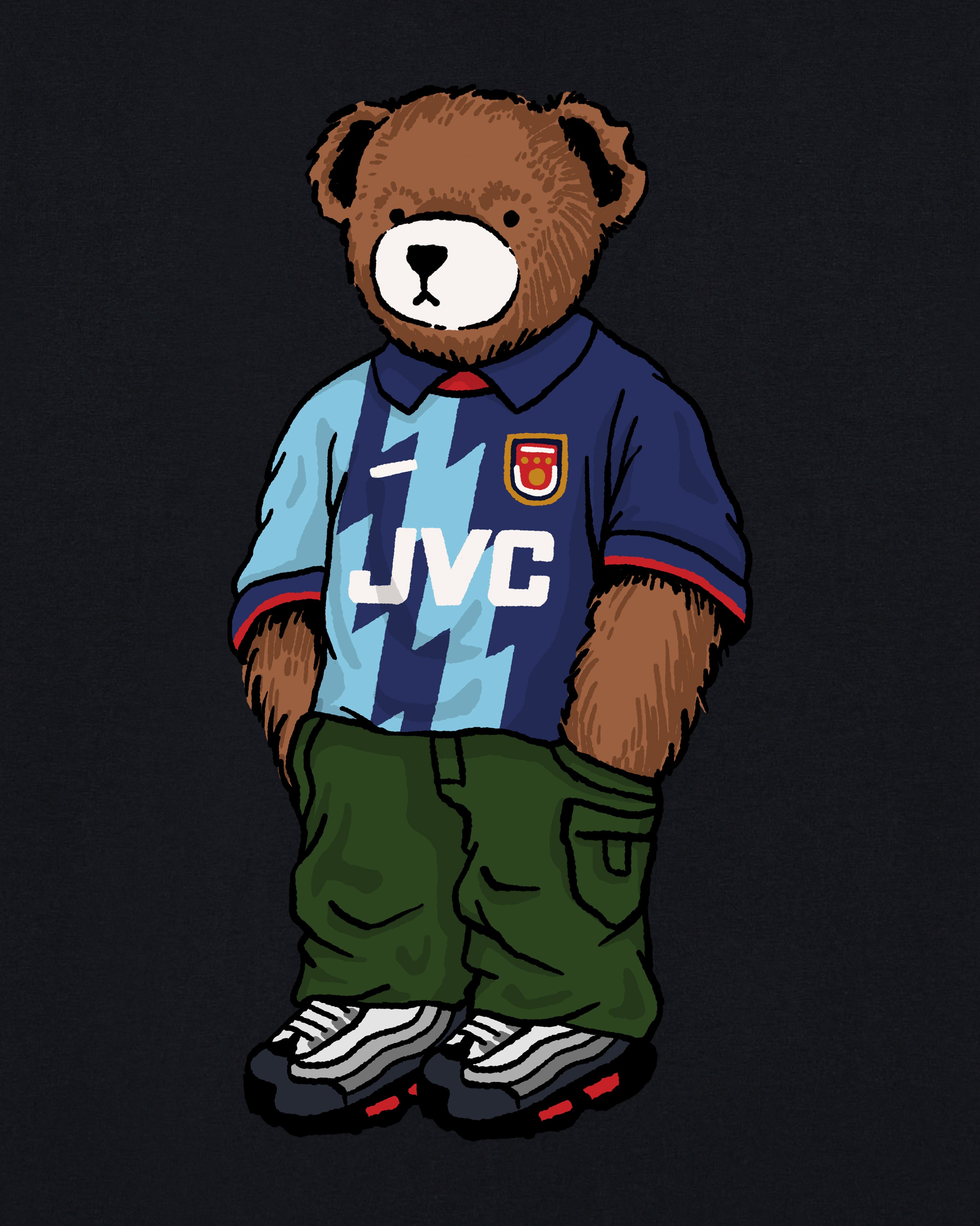 ART OF AFC Away Pickles Tee | Black Graphic Football T-Shirt