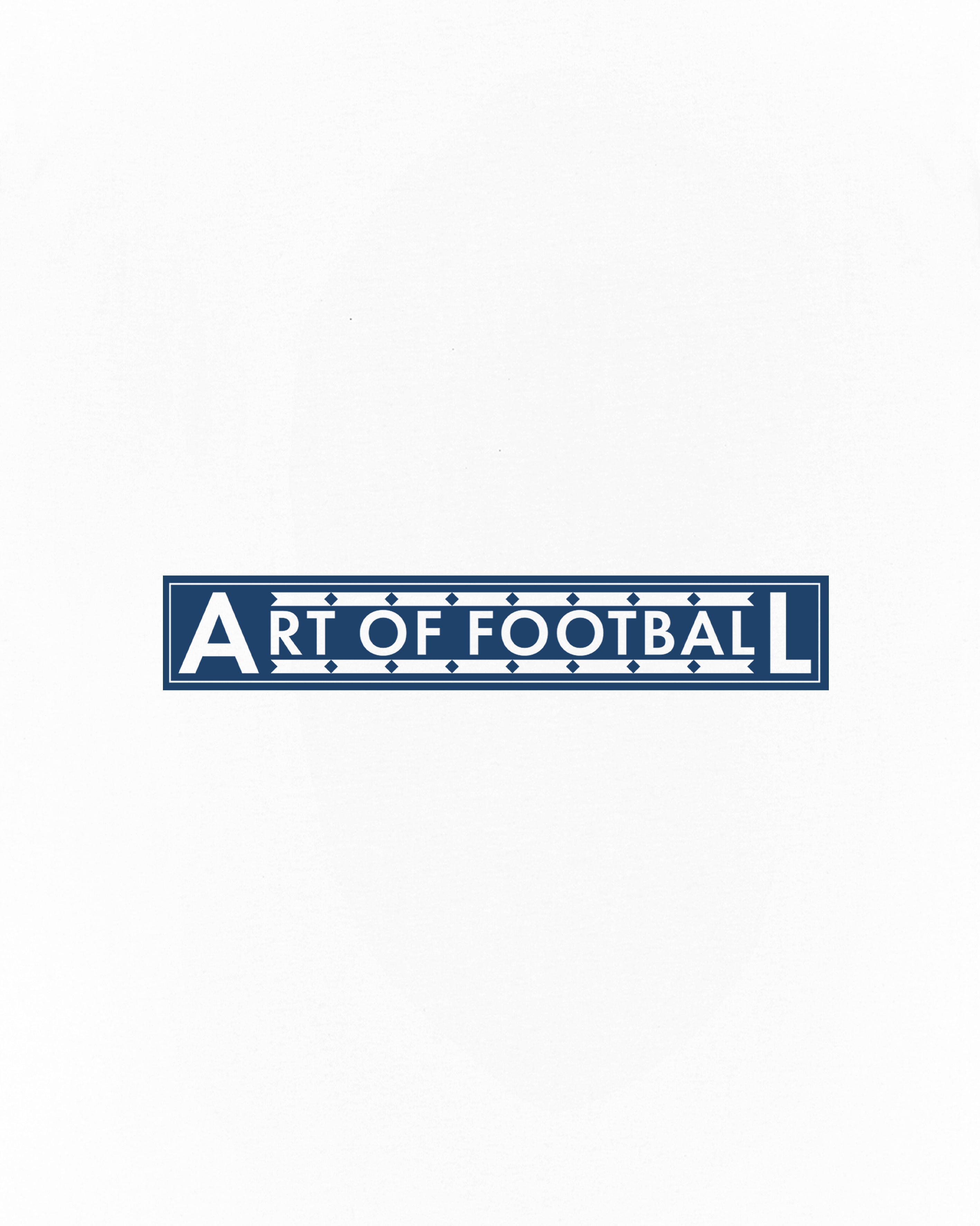 ART OF Saturday Is For Football Tee | AFC White Football T-shirt