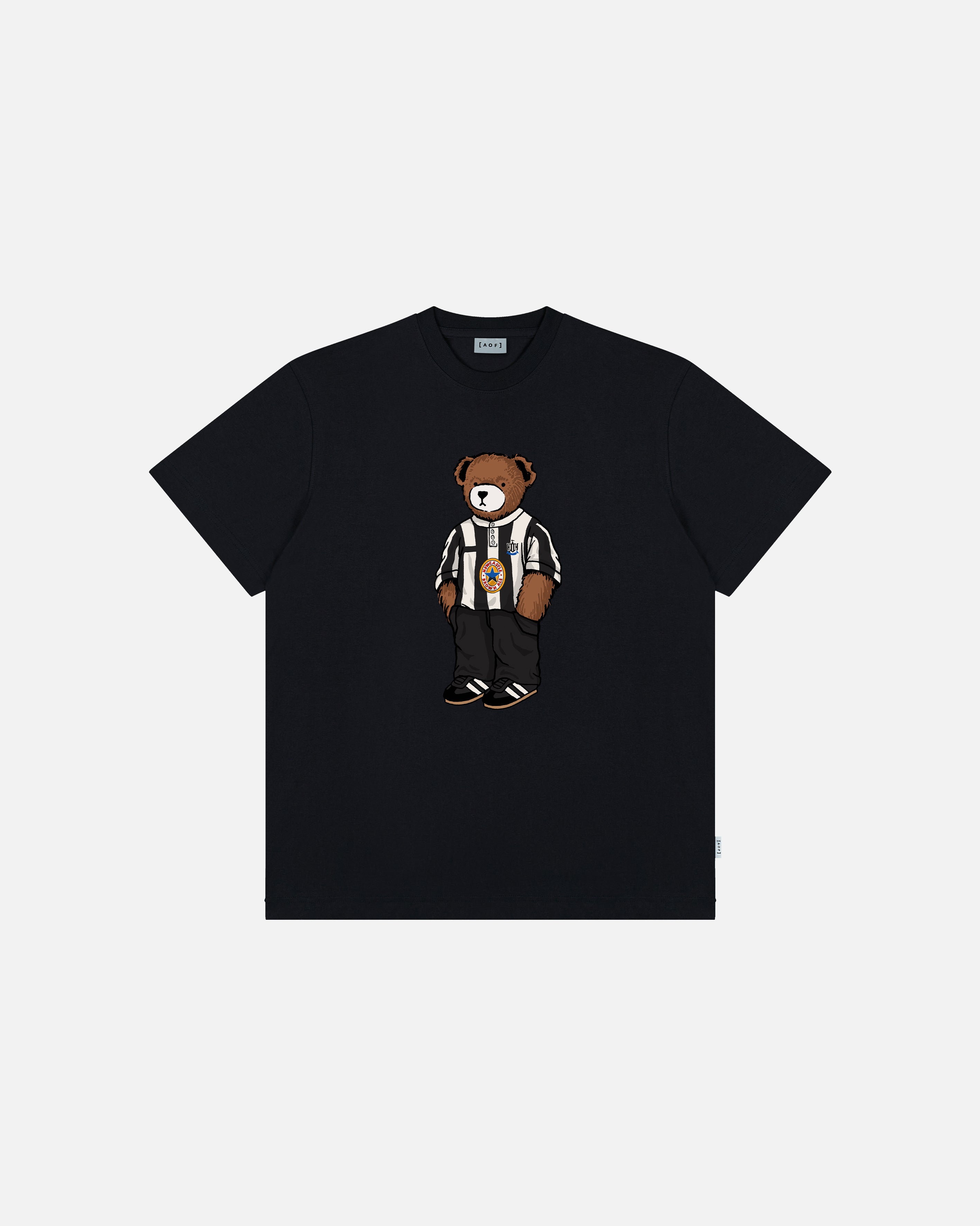 AOF x Toon Home Pickles Tee | Black & White T-shirt | Art of Football