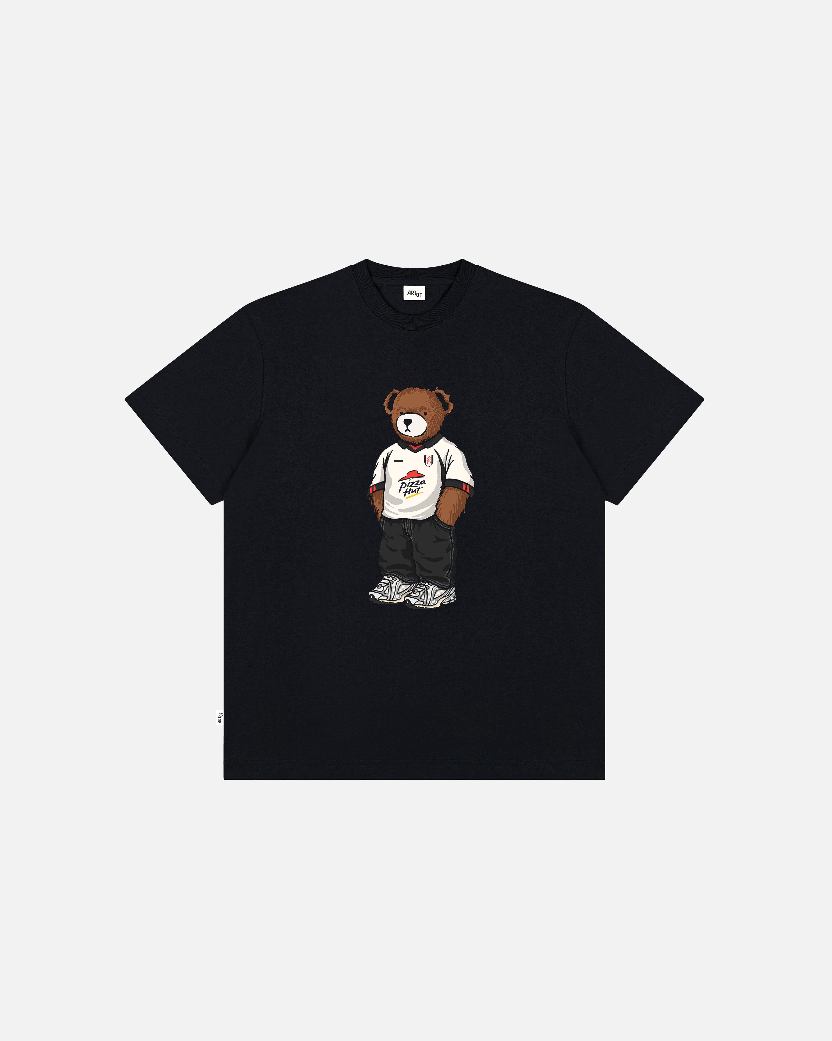 ART OF x Fulham Home Pickles | FFC Black Graphic Football T-shirt