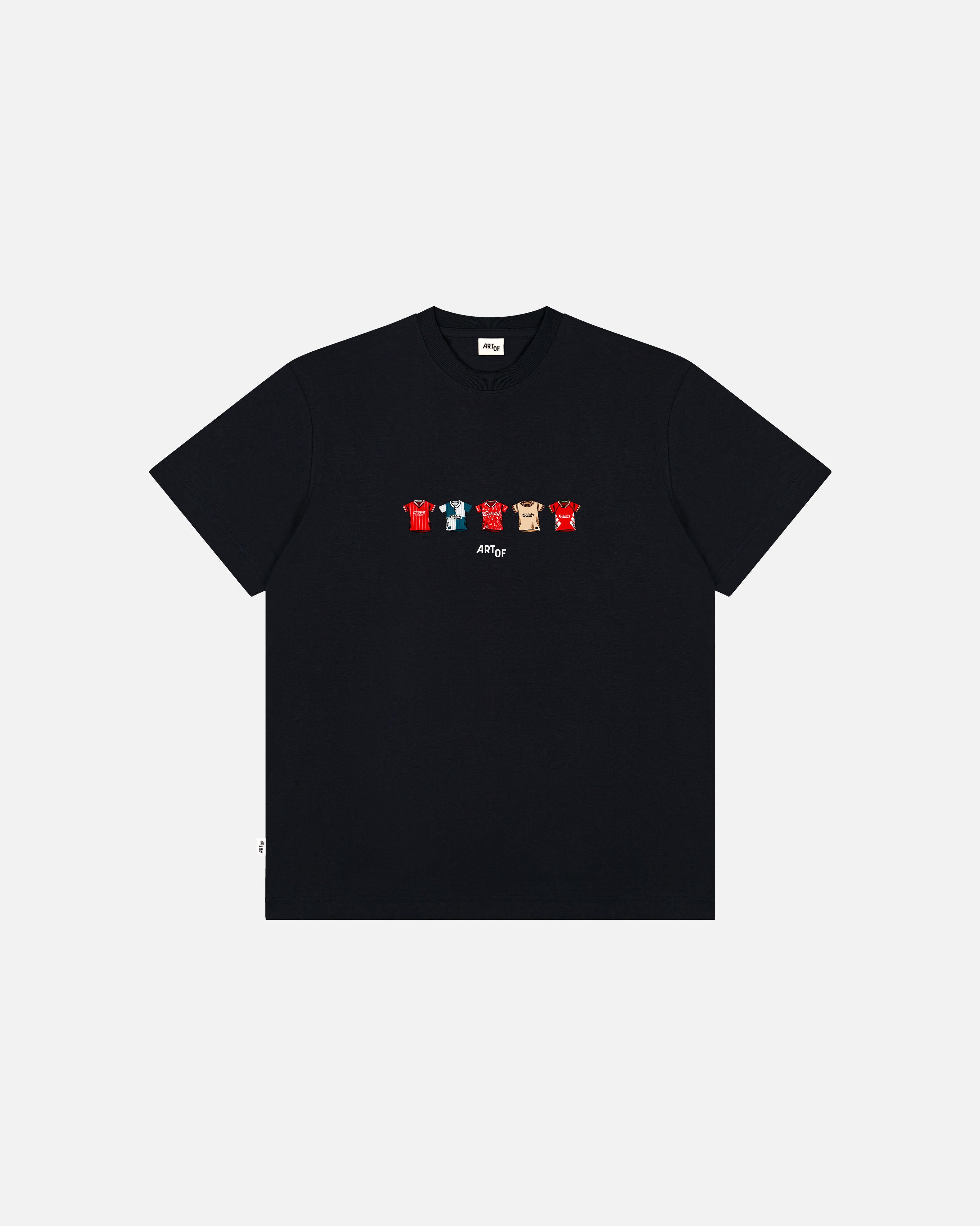 ART OF LFC Printed Classics Tee | Black Graphic Football T-shirt