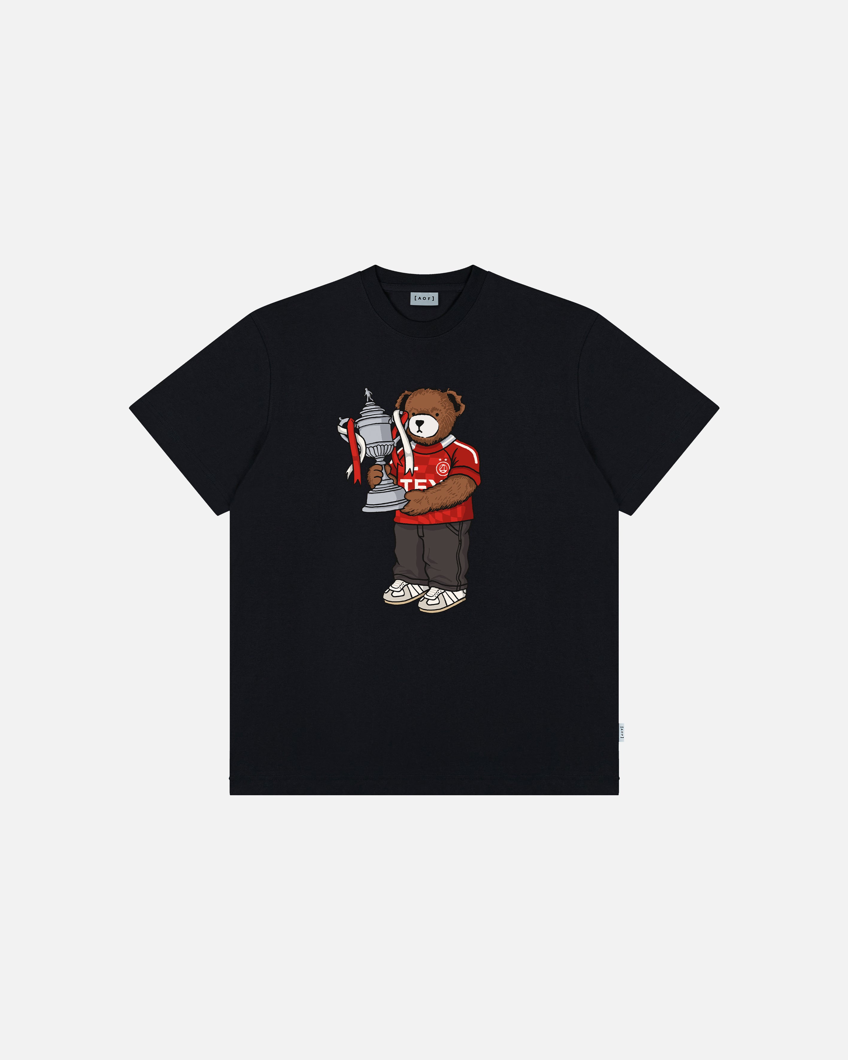 AOF The Dons Cup Winners Pickles Tee | Black T-shirt | Art of Football