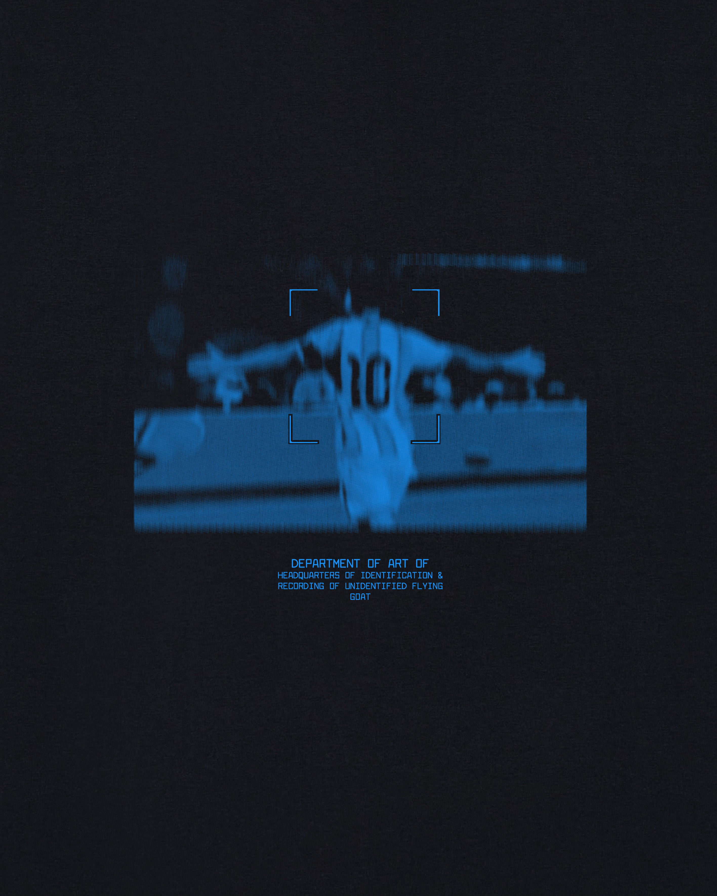 ART OF Declassified GOAT Tee | Argentina Black Football T-shirt