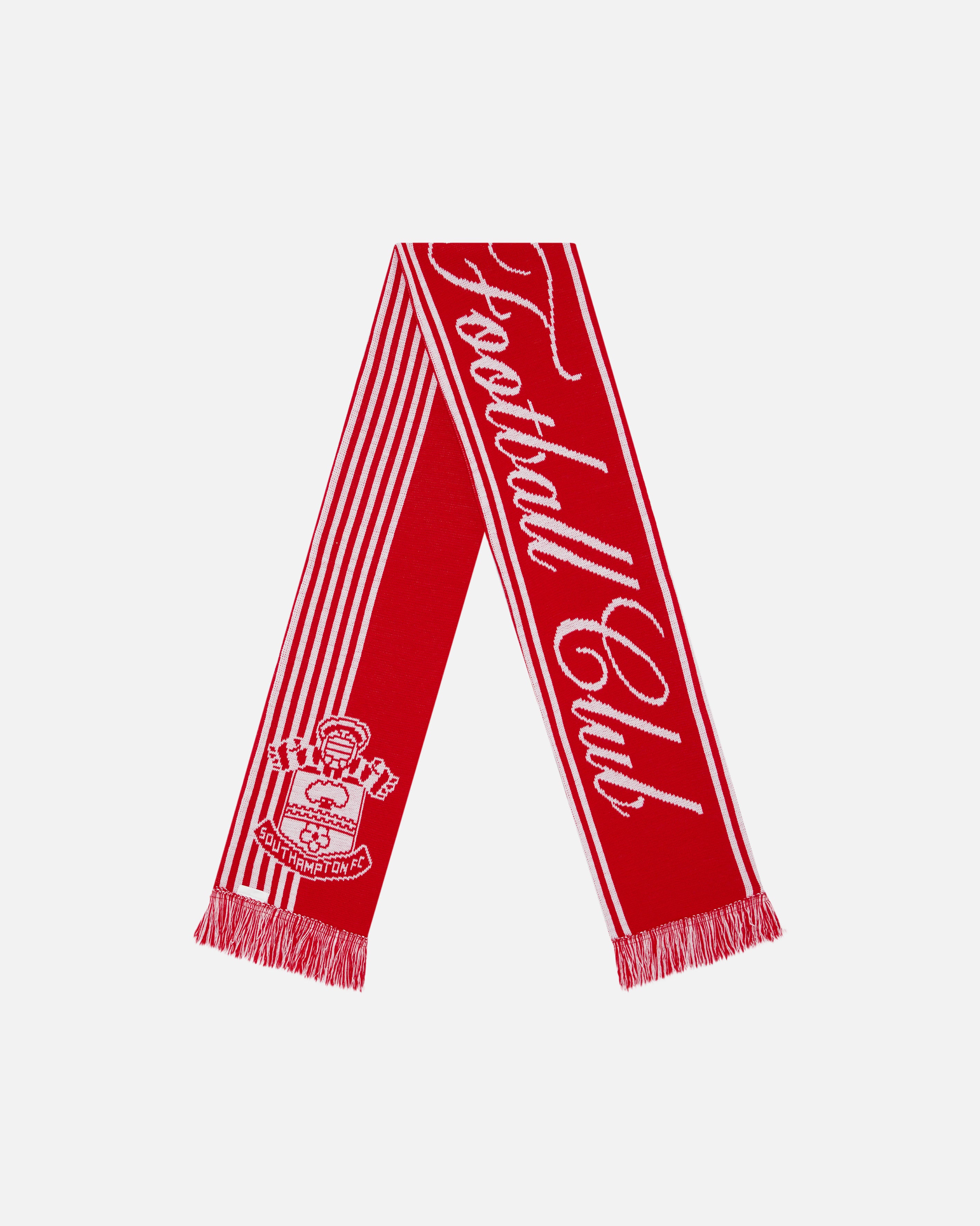 ART OF x Southampton Heritage Scarf | Red Knitted Football Accessories