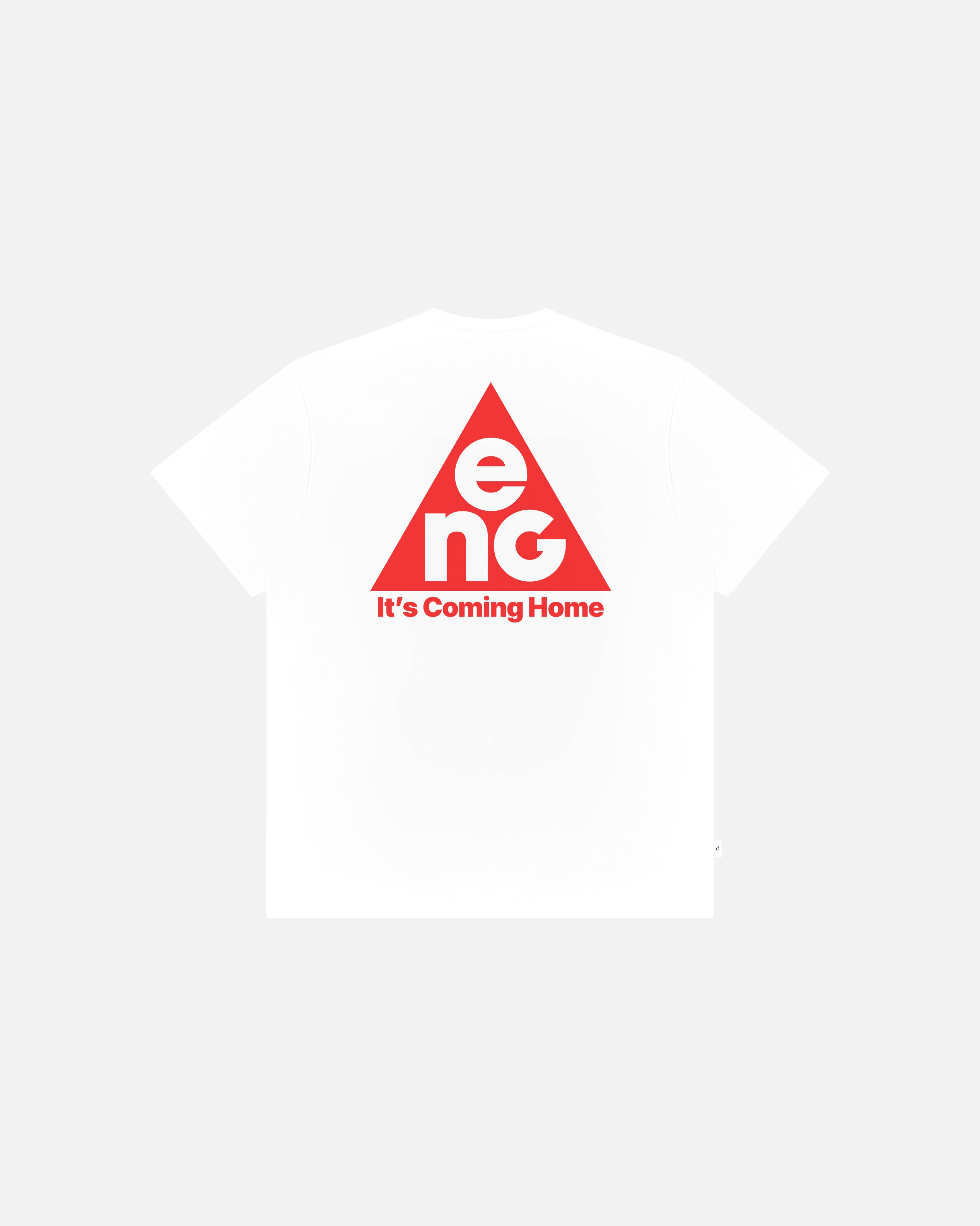ART OF ENG All Conditions White Tee | England Graphic Football T-shirt
