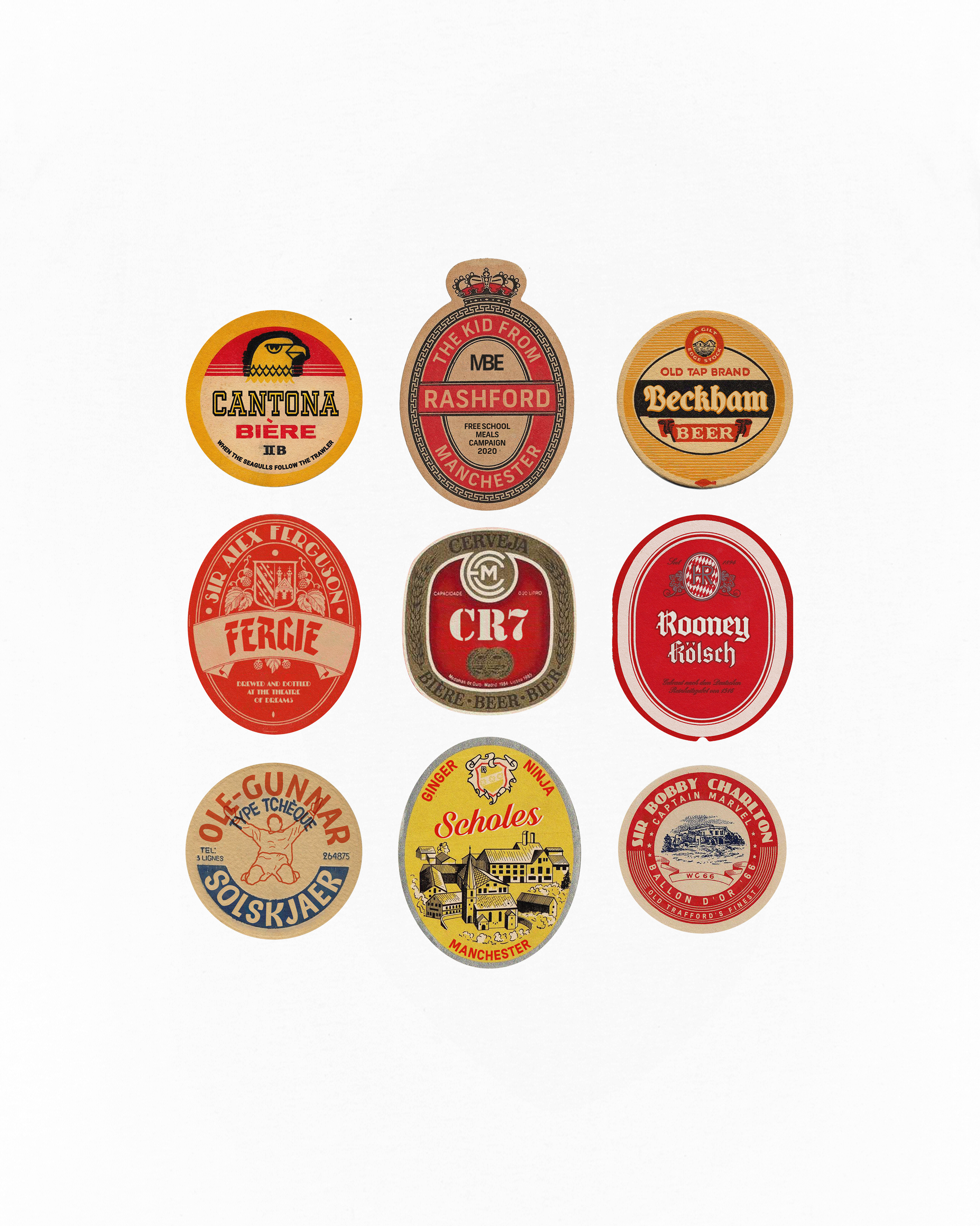 ART OF United Brewed at United's Theatre Framed Print | Football Art