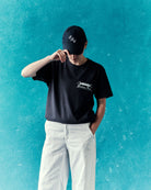 ART OF x Everton Cap | EFC Navy Cotton Embroidered Football Hat