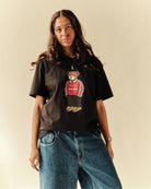 ART OF United Home Pickles Tee | MUFC Black Graphic Football T-shirt