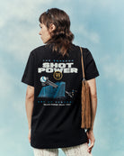 ART OF Inter Shot Power 99 Tee | Black Graphic Football T-shirt