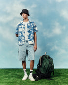 AOF | Airport Button Down Shirt | Graphic Print | Art of Football