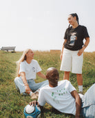 ART OF It Came Home Pickles Tee | Navy Graphic Football T-shirt