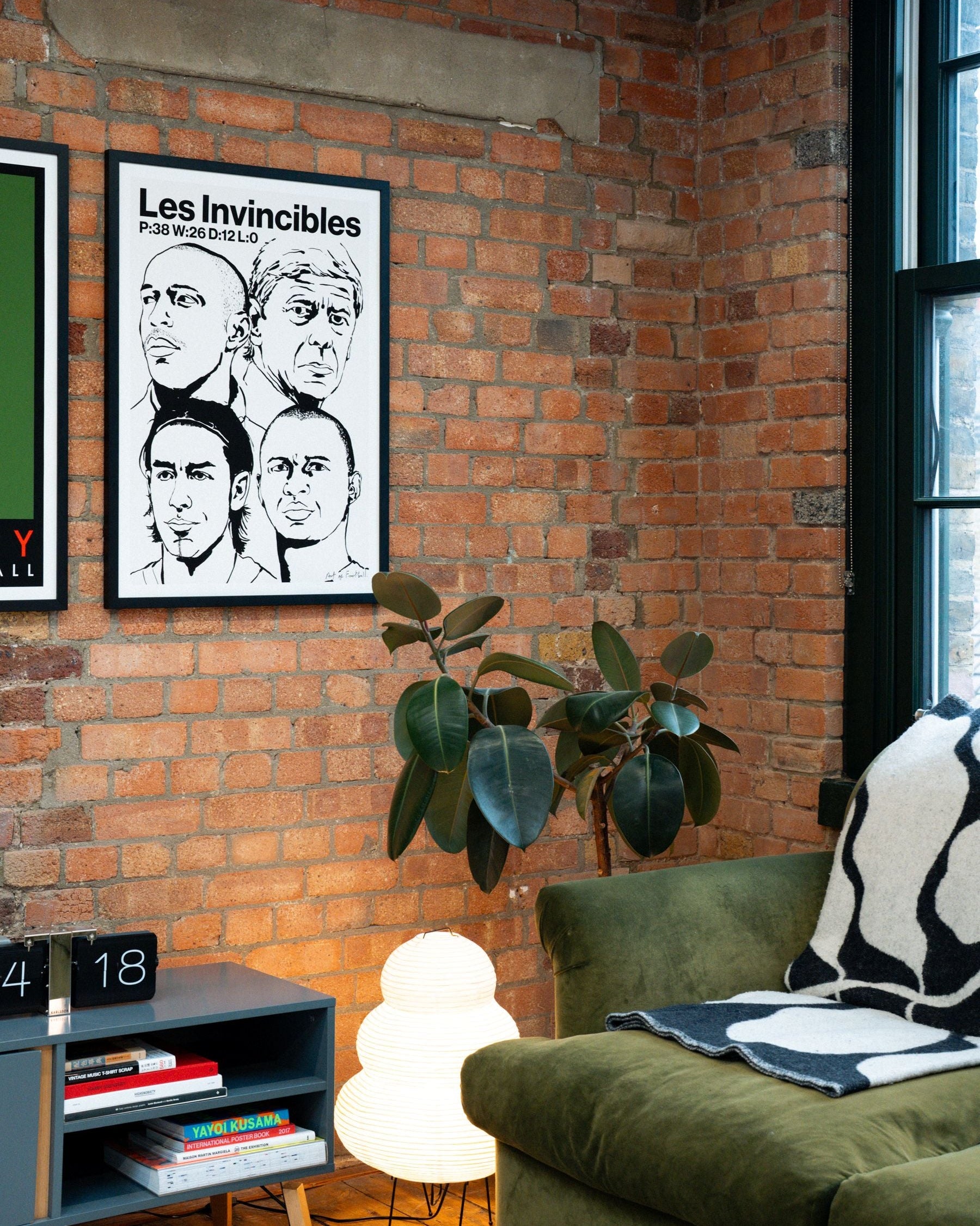 ART OF AFC Les Invincibles Framed Print | Football Wall Art