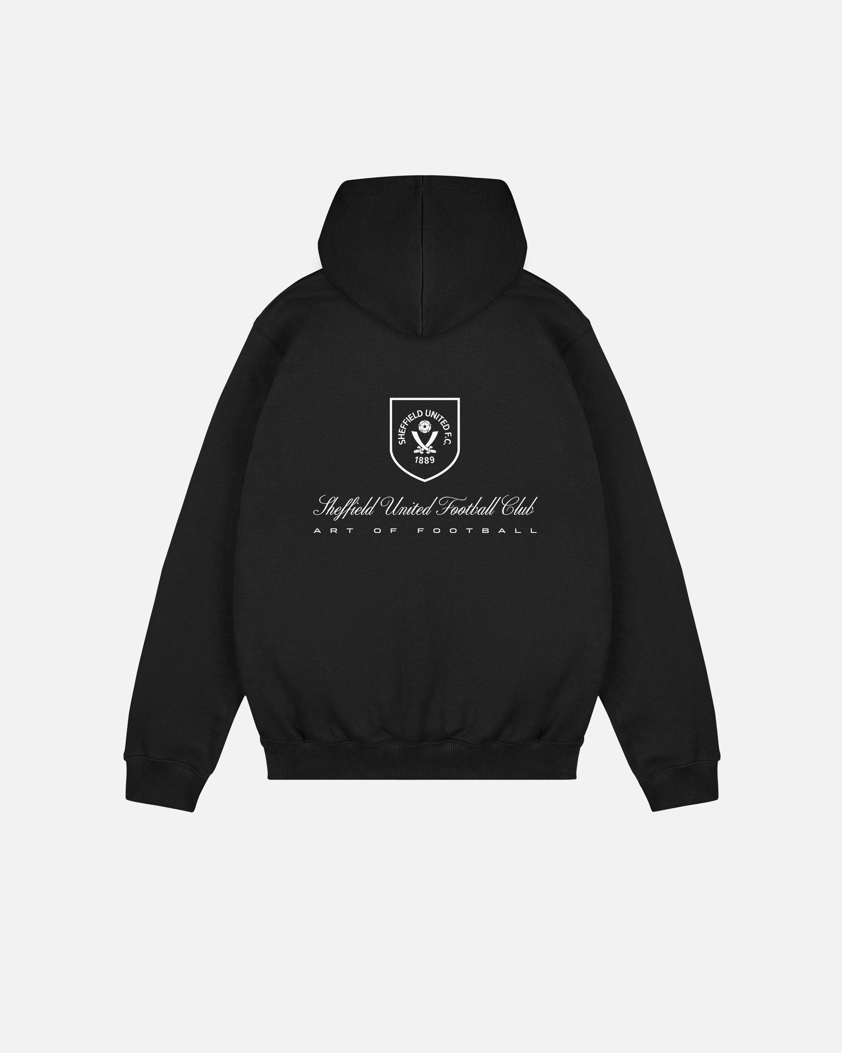 ART OF x Sheffield United Heritage Hoodie | Black Football Sweat
