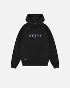 ART OF Football Toon Embroidered Classics | Black Hoodie | AOF x NUFC