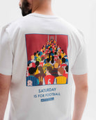 ART OF Saturday Is For Football Tee | AFC White Football T-shirt