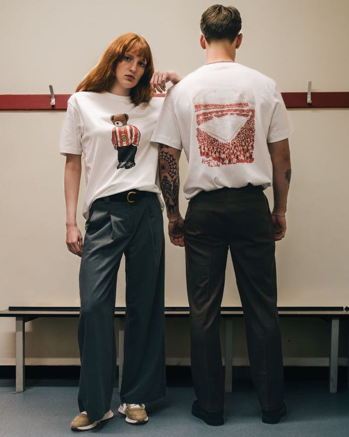 ART OF x Sunderland Twelfth Man Tee | White Graphic Football T-shirt