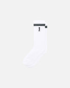 ART OF x Fulham Stripe Socks | FFC White Football Accessories
