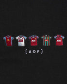 AOF AVFC Embroidered Classics | Black Hoodie | Art of Football