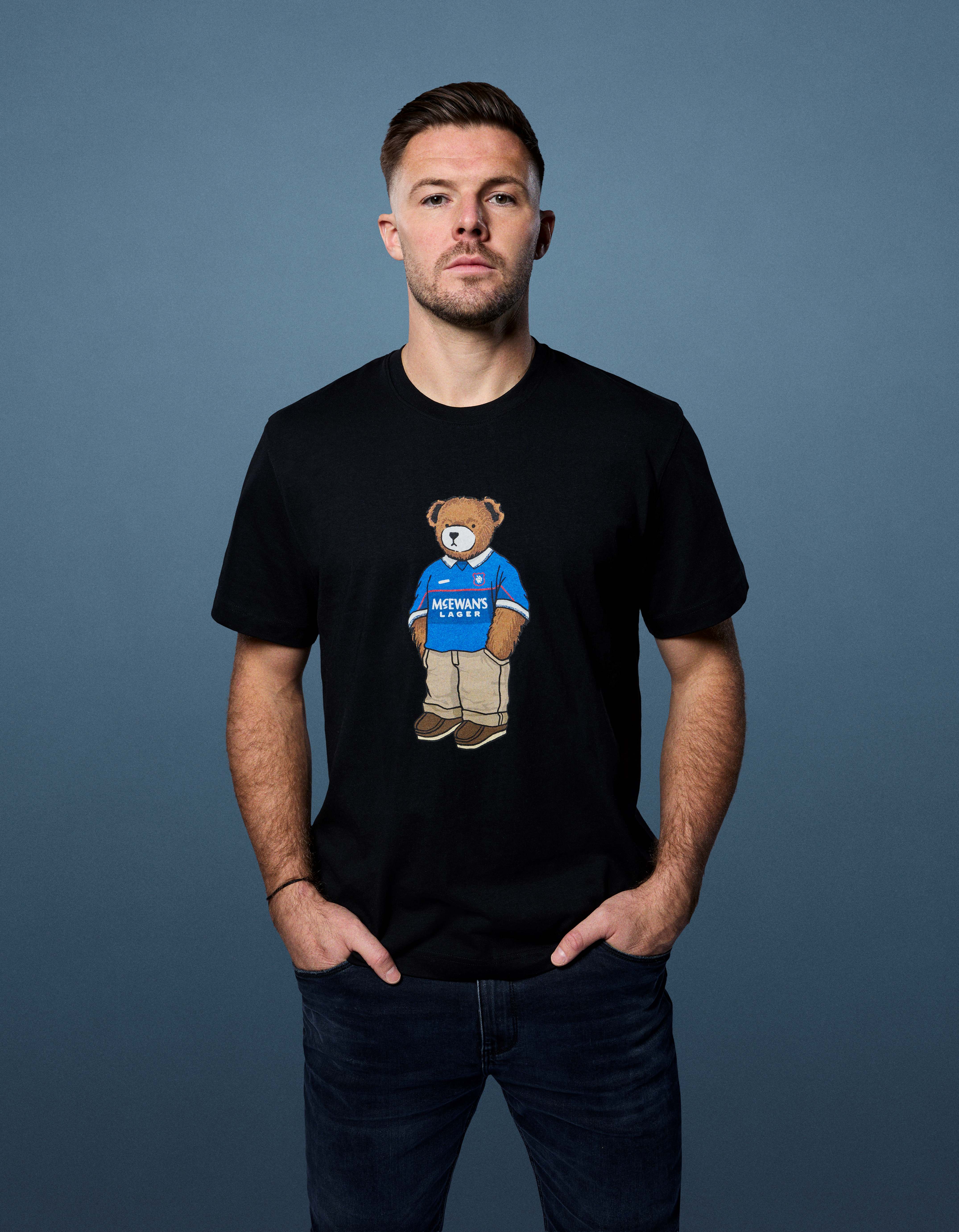ART OF x Rangers Home Pickles Tee | RFC Black Graphic Football T-shirt