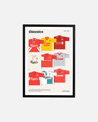 ART OF LFC Catalogue Classics Framed Print | Football Wall Art