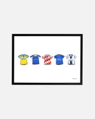 ART OF Pensioners Classics Framed Print | CFC Football Wall Art
