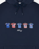 ART OF Football x Brighton Embroidered Classics Hoodie | AOF x BHAFC