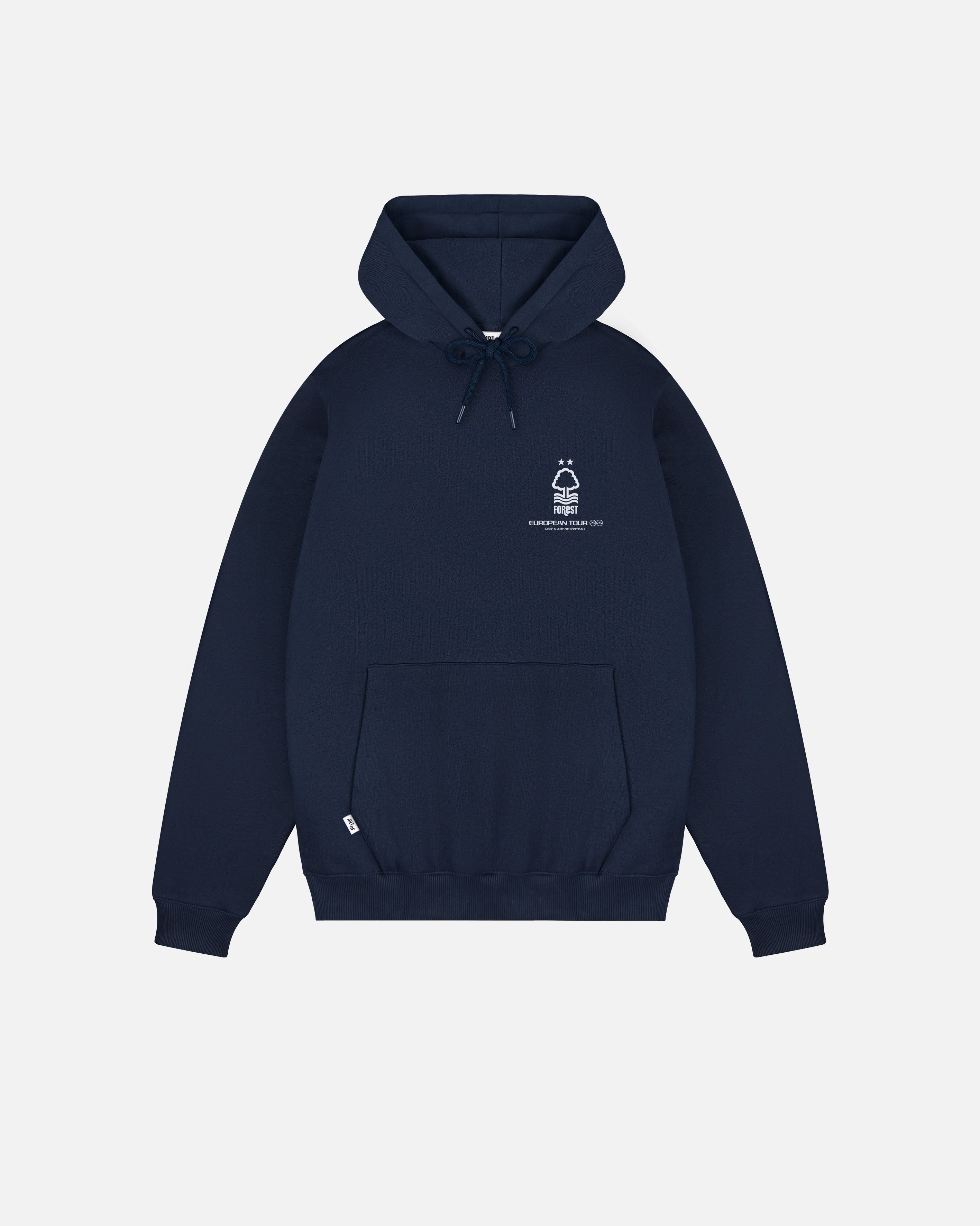ART OF x Forest European Tour Hoodie | Navy Printed Football Sweat