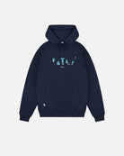 ART OF x MCFC Embroidered Icons Navy Hoodie | City Football Sweat