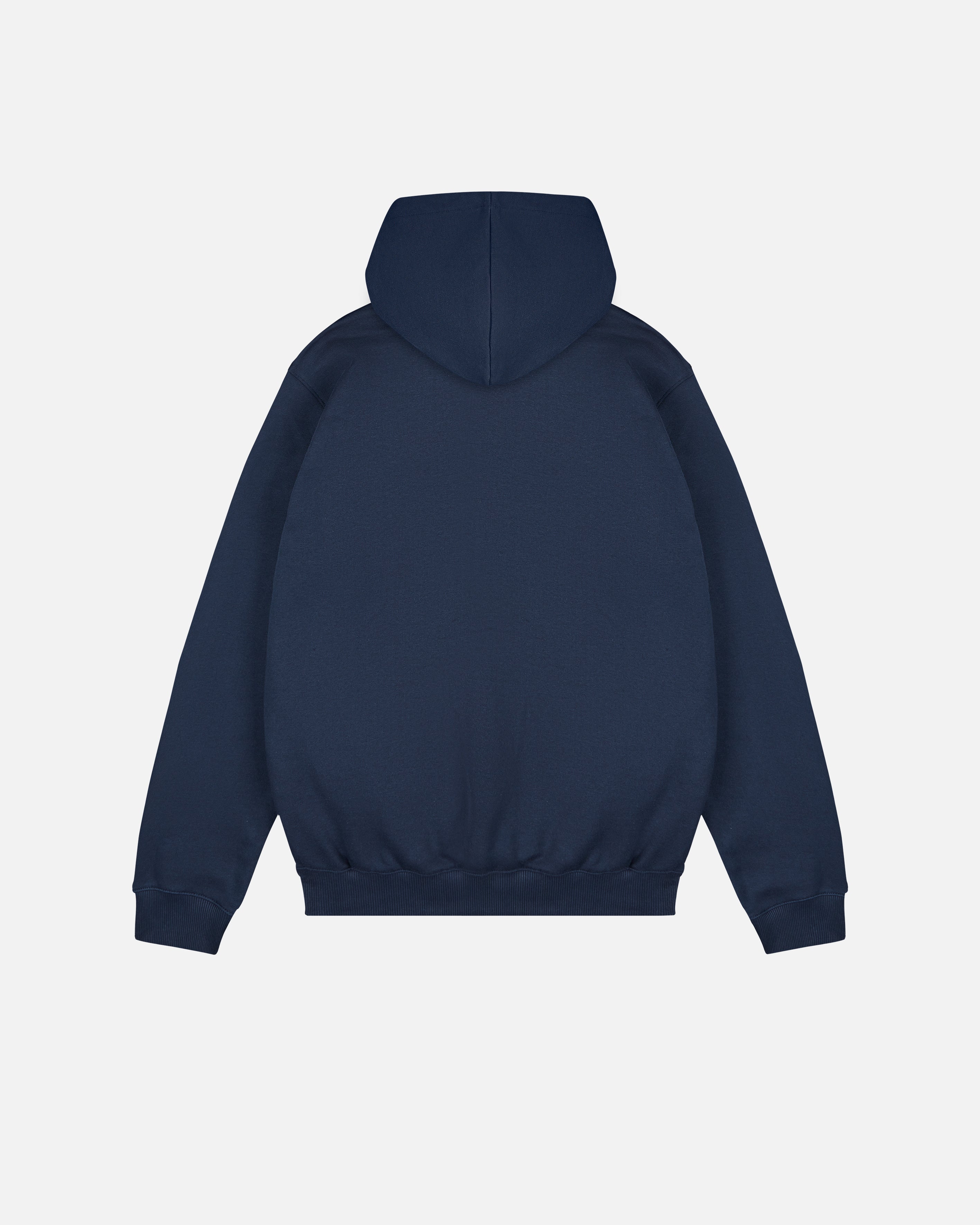 AOF QPR Embroidered Classics Hoodie | Navy Sweat | Art of Football