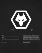 ART OF x Wolves Exhibition Tee | Black Graphic Football T-shirt