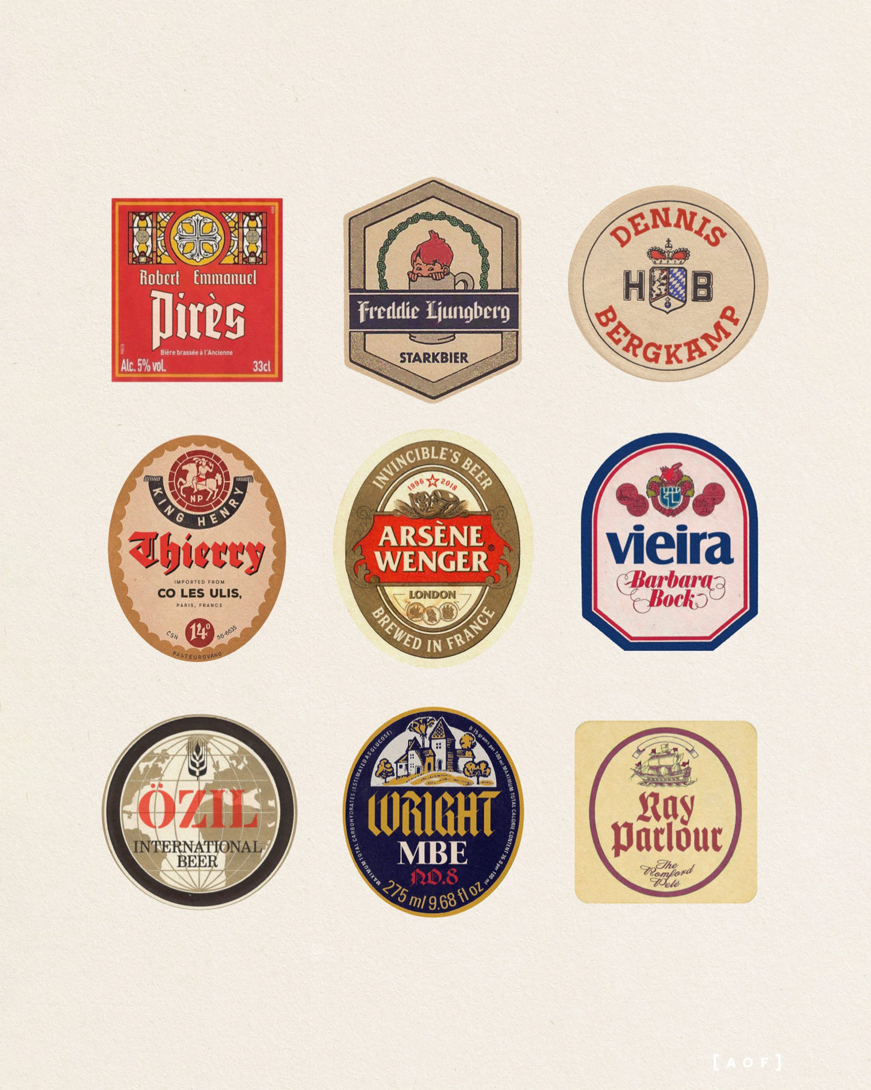 ART OF AFC Brewed At The Home of Football Print | Football Wall Art