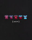 AOF WHUFC Printed Classics Tee | Black T-shirt | Art of Football