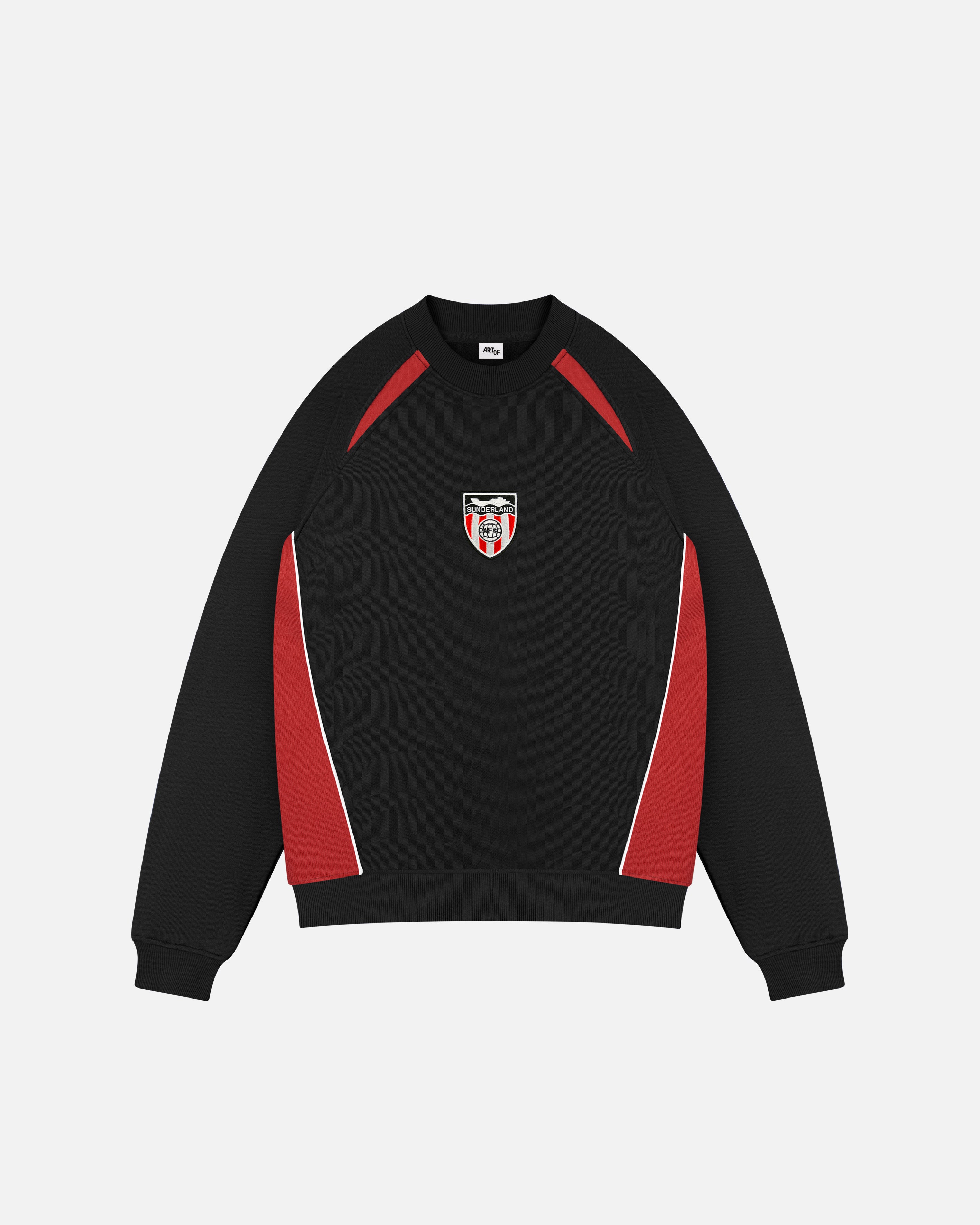 ART OF x Sunderland Black Panelled Sweat | Shop Football