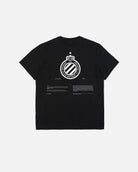 ART OF x Club Brugge Exhibition Tee | Black Graphic Football T-shirt