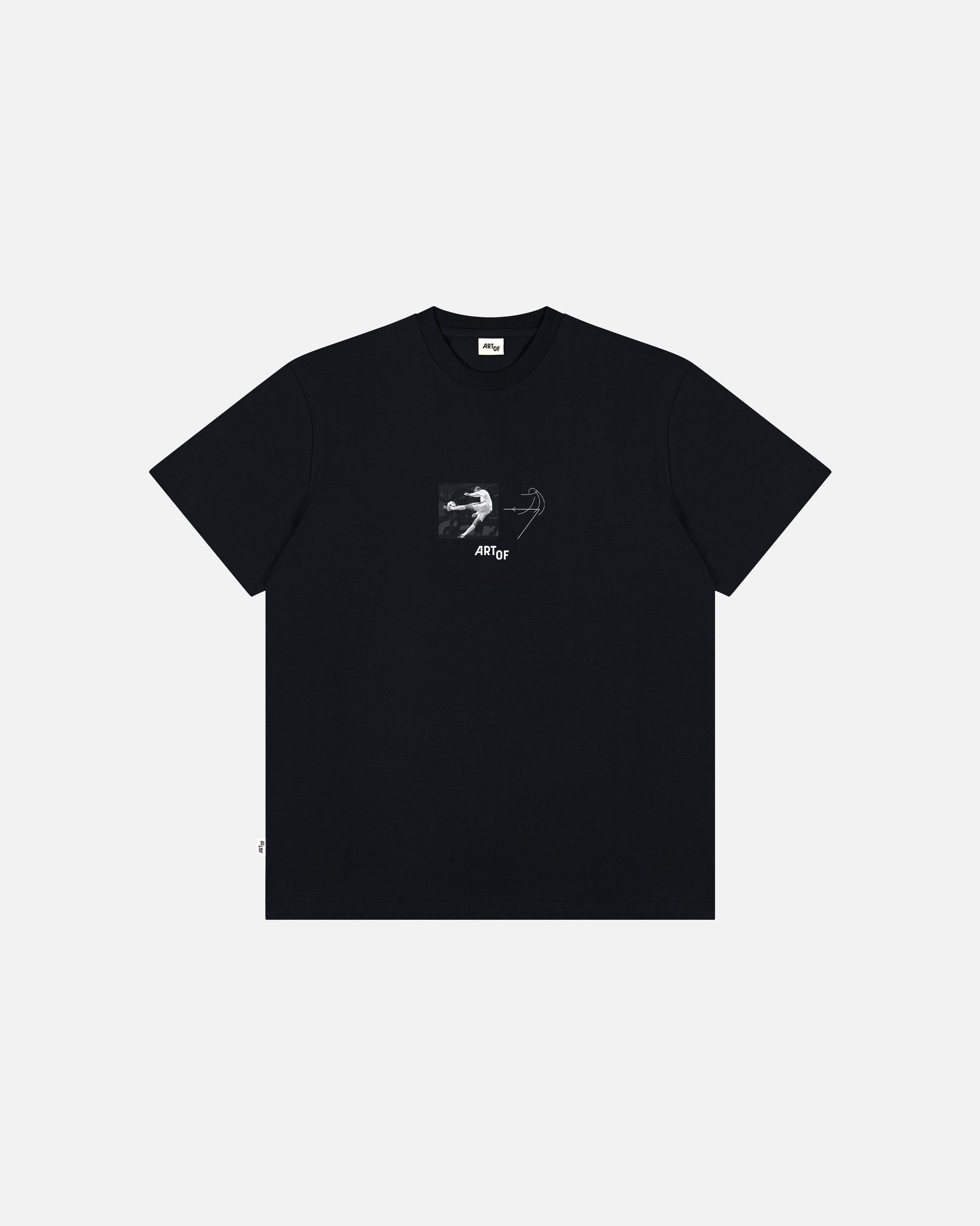 ART OF The Art Of Football Tee | Black Graphic Football T-shirt