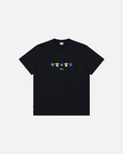 ART OF Boca Printed Classics Tee | Black Graphic Football T-shirt