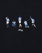ART OF x Brighton Icons Tee | BHAFC Black Graphic Football  T-shirt