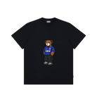 Black Printed Premium T-Shirt Front