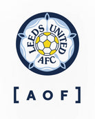 AOF x Leeds 90s Crest Tee | White Graphic T-shirt | Art of Football