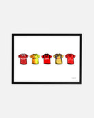 ART OF x Nottingham Forest Classics Framed Print | NFFC Football Art