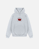 ART OF United Stadium Hoodie | MUFC Grey Embroidered Football Sweat