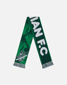 ART OF x Hibernian Heritage Scarf | Green Knitted Football Accessories