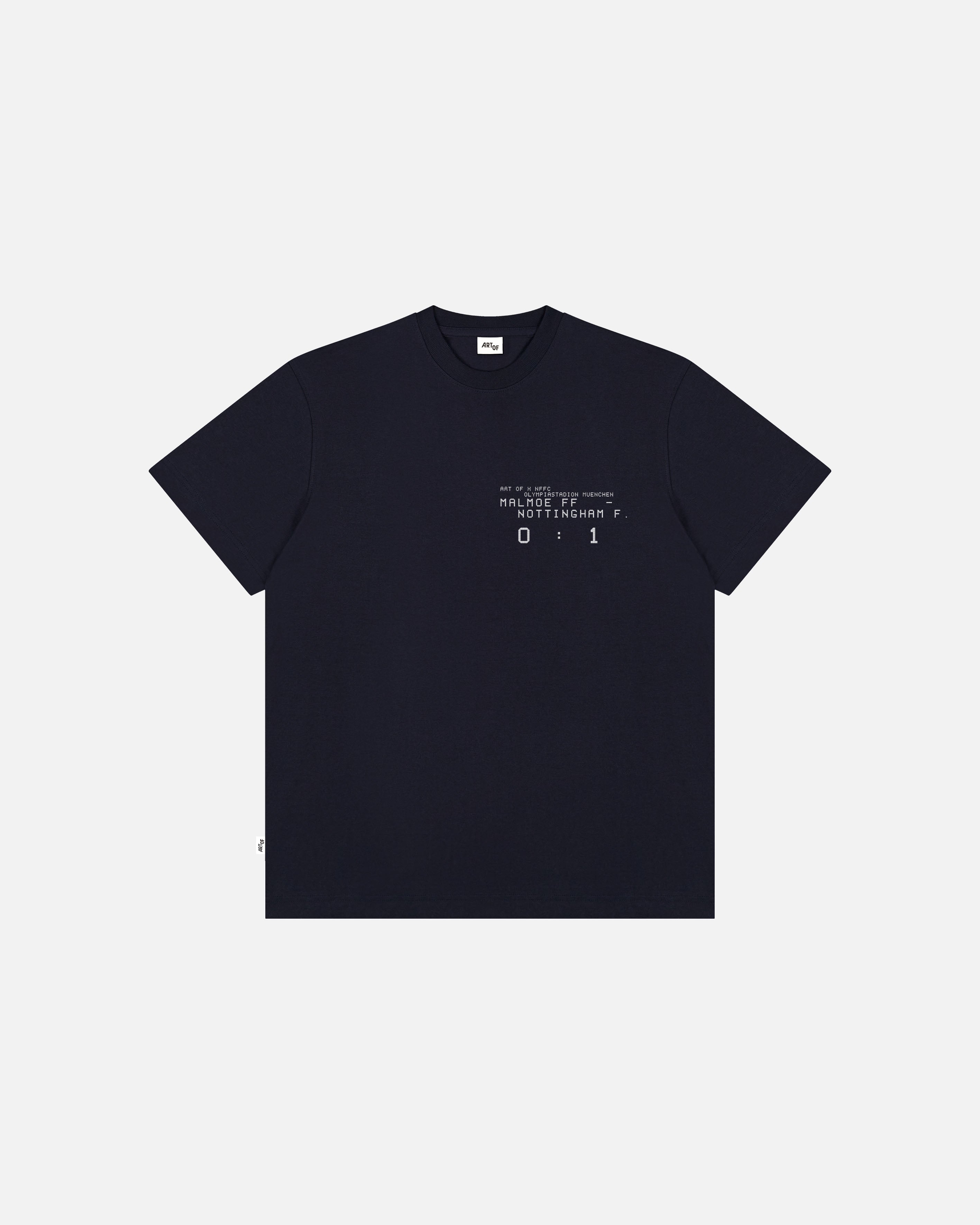 ART OF Football x Forest Munich 1979 Tee | AOF Navy Graphic T-shirt