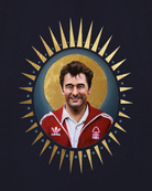 ART OF x Forest Brian Clough Icon Tee | NFFC Navy Football T-shirt
