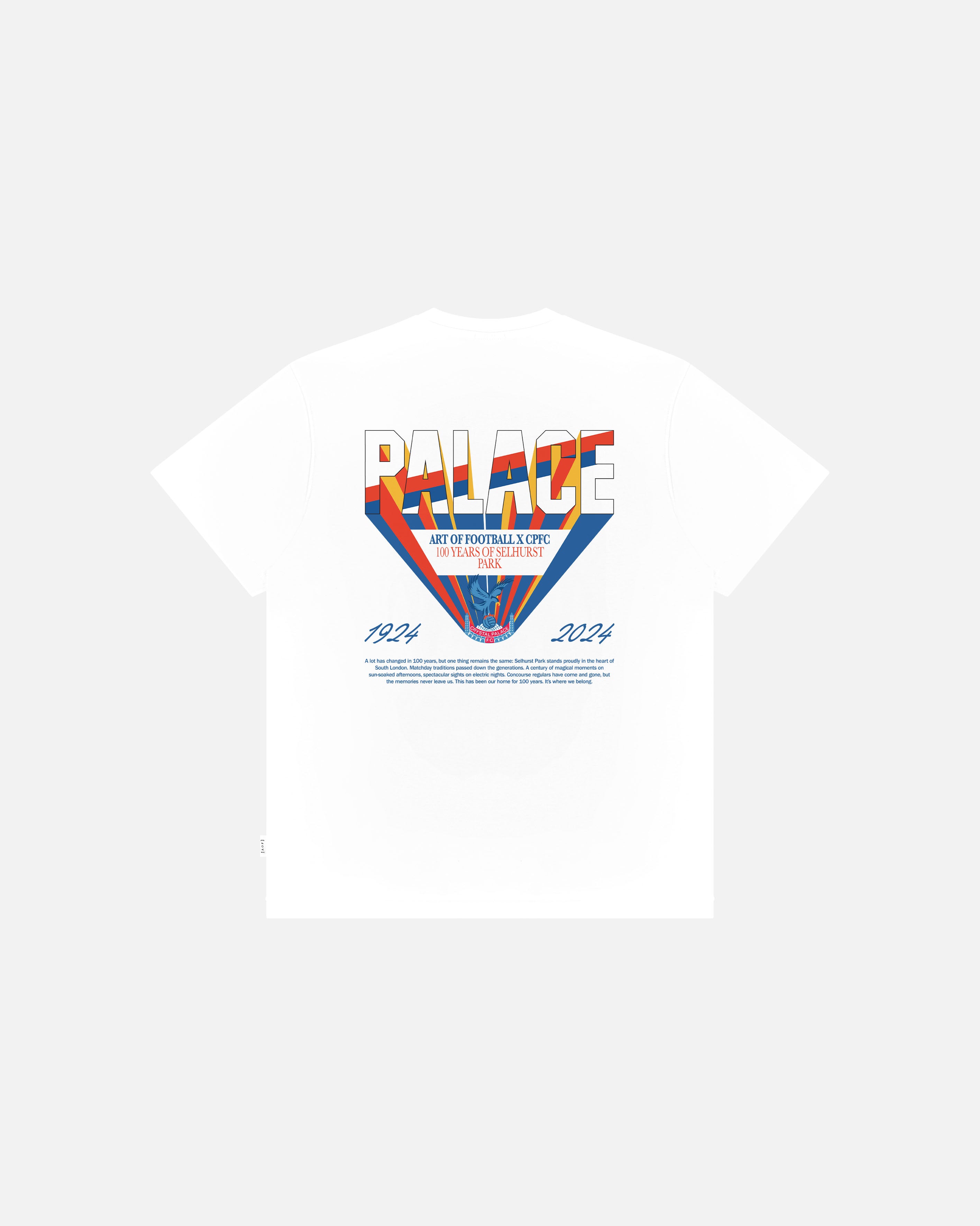 ART OF x Crystal Palace Selhurst Park Anniversary | Football T-shirt