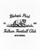 ART OF Fulham Bishops Park Stroll | FFC White Graphic Football T-shirt