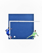 ART OF He's Done it! Tee | CFC White Graphic Football T-shirt