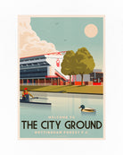 ART OF Forest Welcome to the City Ground | NFFC White Football T-shirt